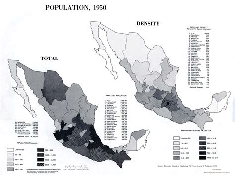 Mexico Population 1950.